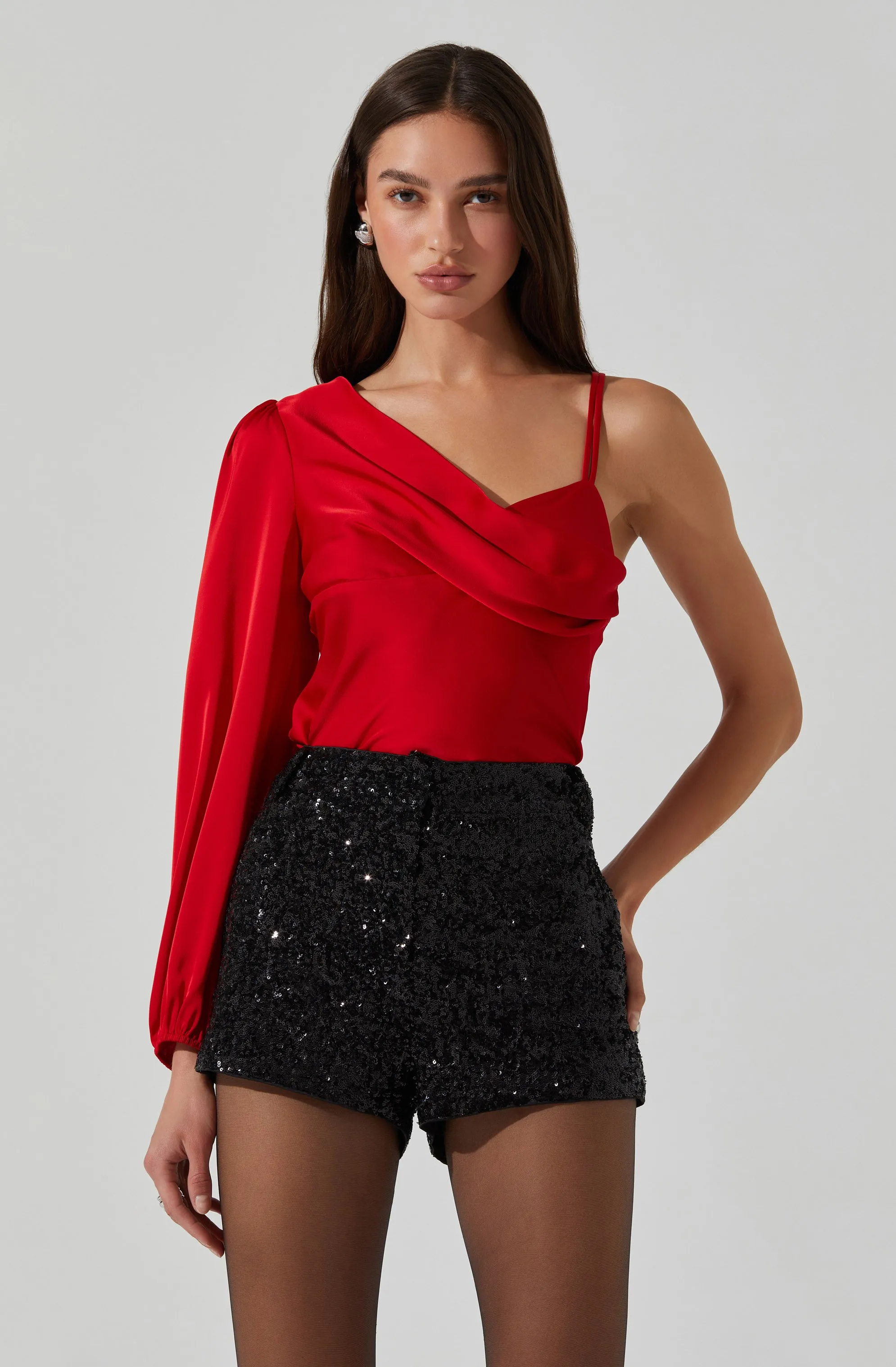 Jenah One Shoulder Top sold by Astr product image thumbnail 3