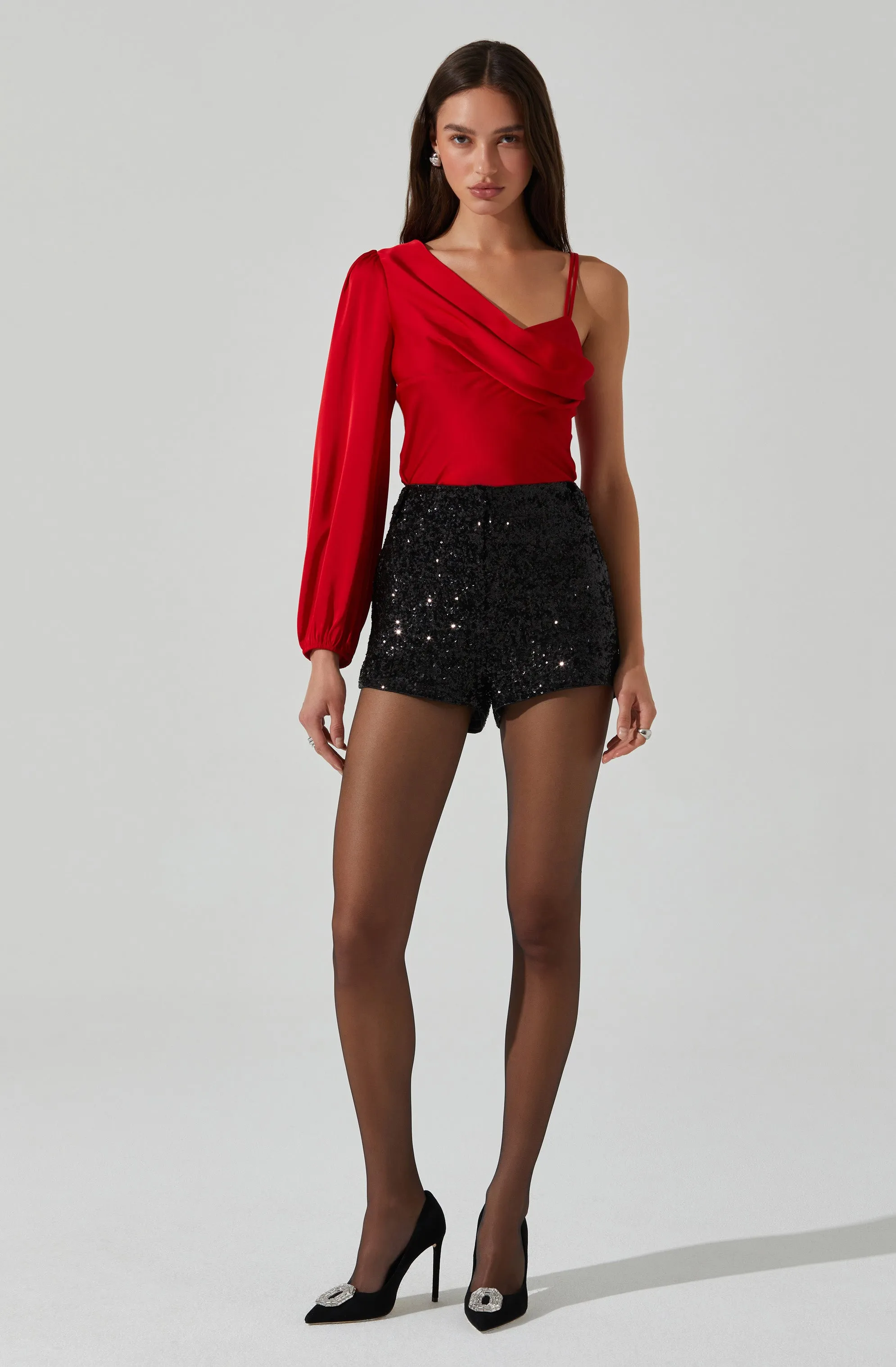 Jenah One Shoulder Top sold by Astr product image thumbnail 5