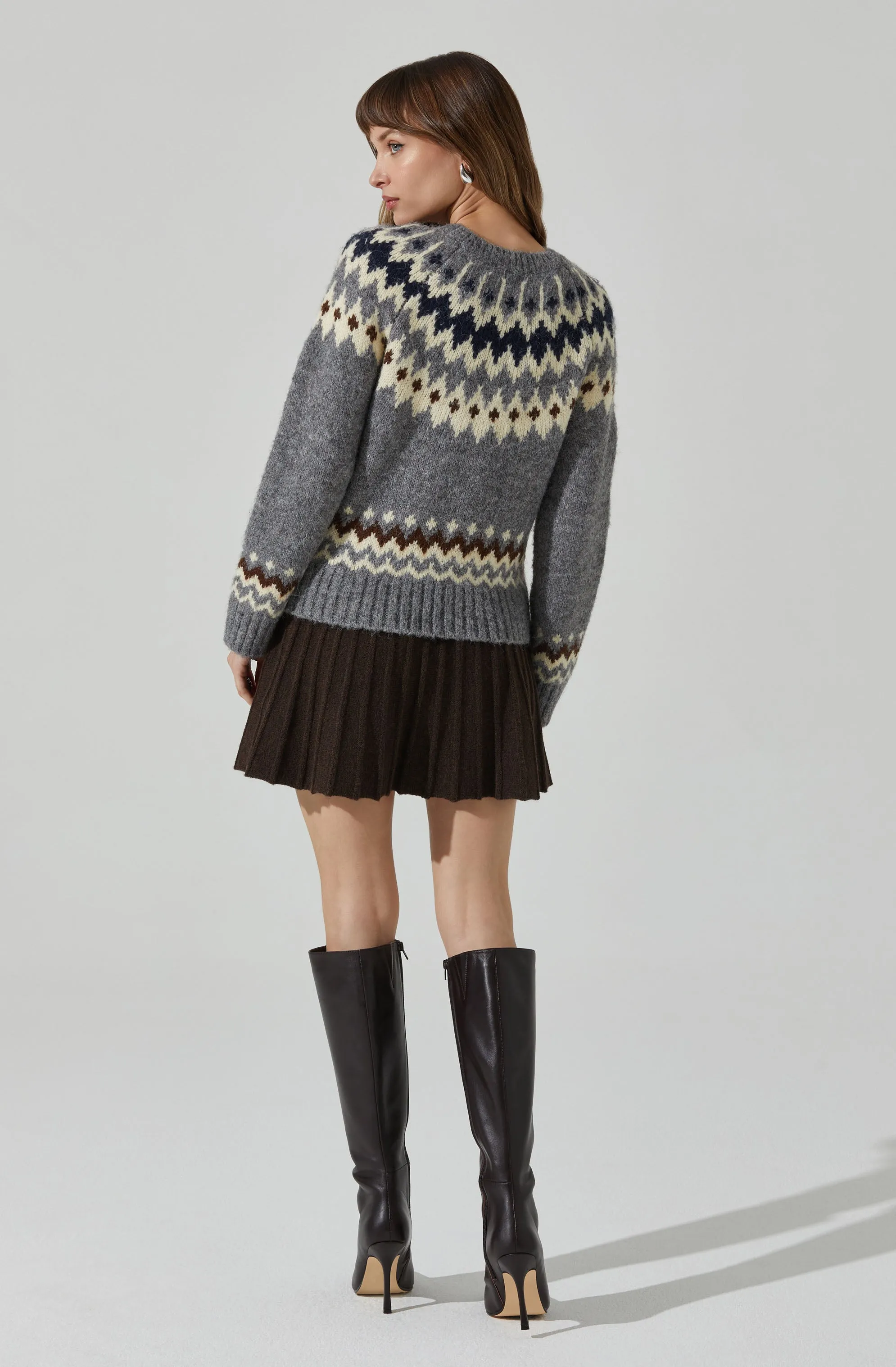 Feyre Fair Isle Sweater sold by Astr product image thumbnail 4
