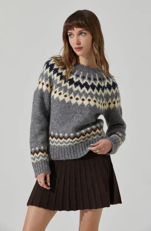 Feyre Fair Isle Sweater sold by Astr