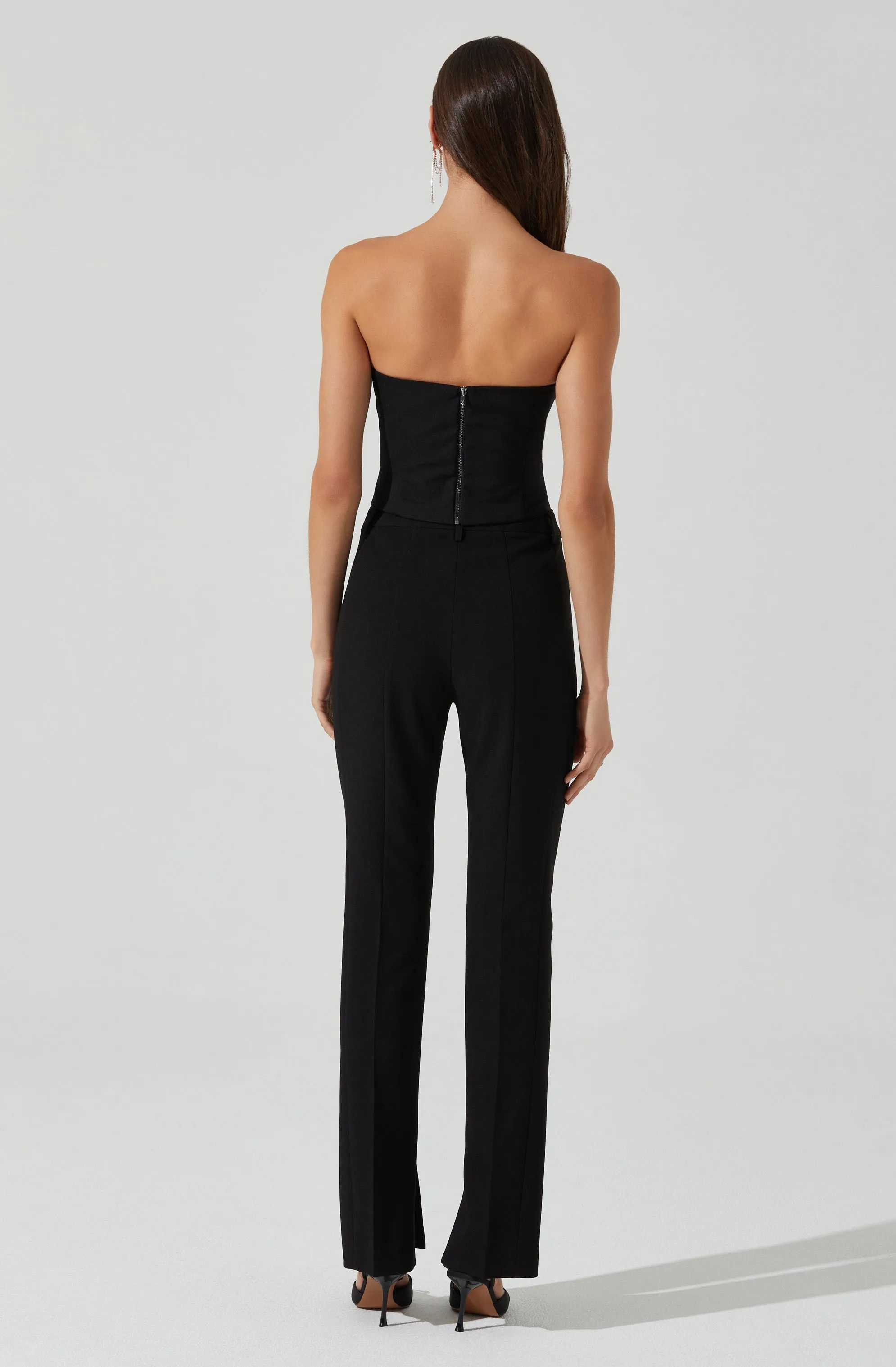 Amell Strapless Rhinestone Trim Top sold by Astr product image thumbnail 4