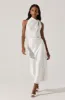 Jelyn Satin Midi Dress sold by Astr
