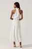 Jelyn Satin Midi Dress sold by Astr