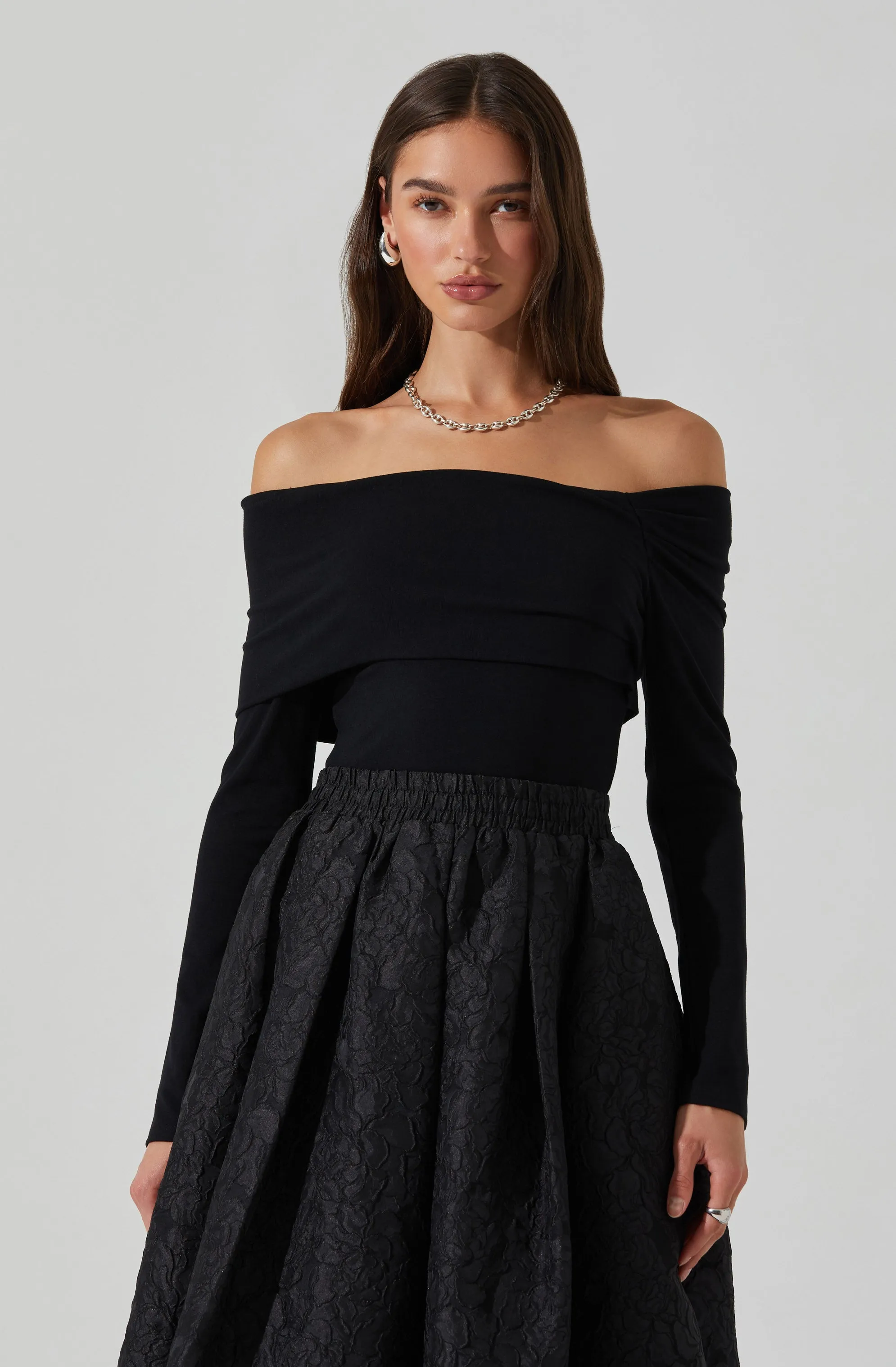 Jada Off Shoulder Top sold by Astr product image thumbnail 3