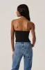 Strapless Bow Bustier Top sold by Astr