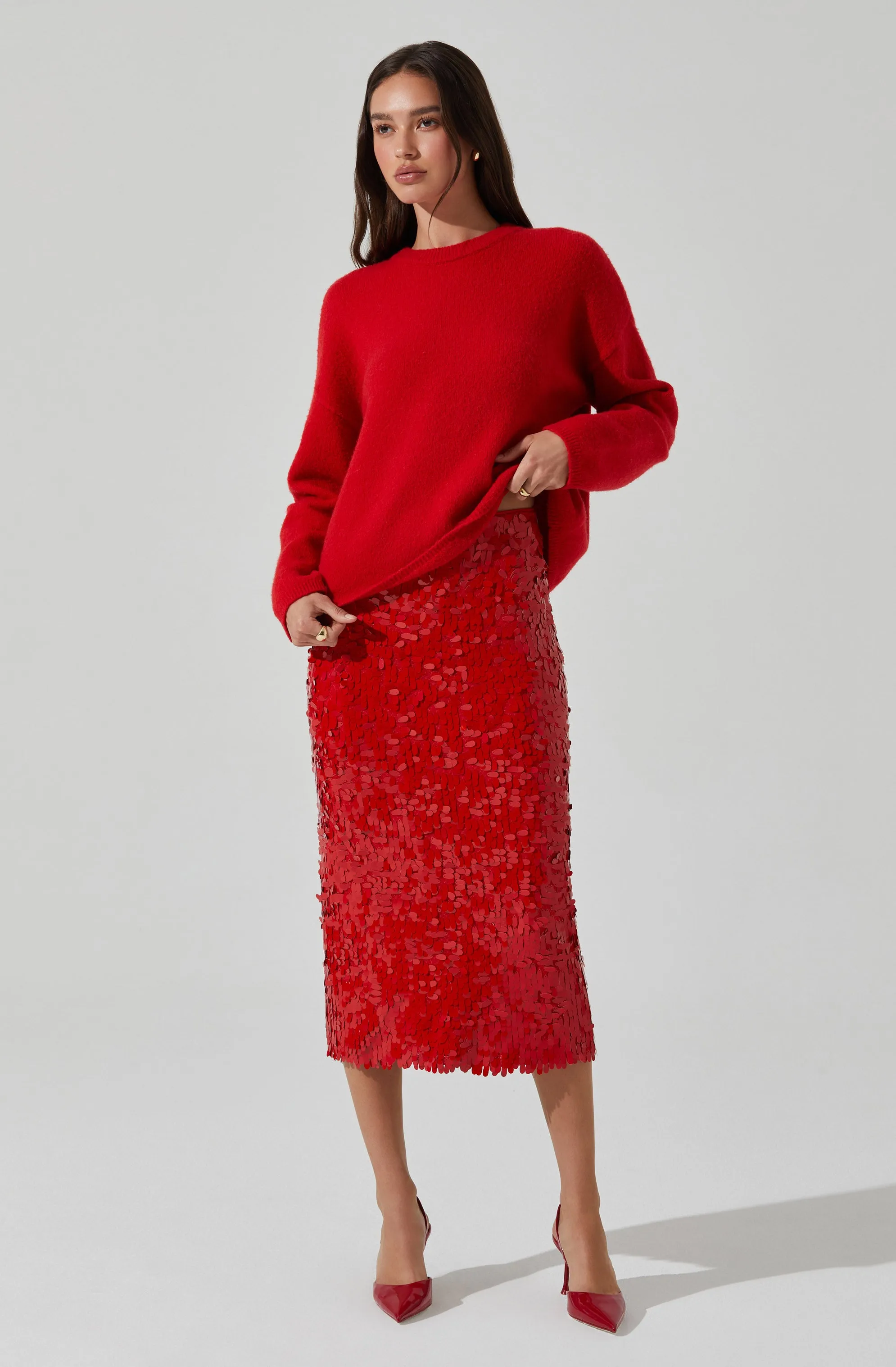 Bowie Crewneck Sweater sold by Astr product image thumbnail 2