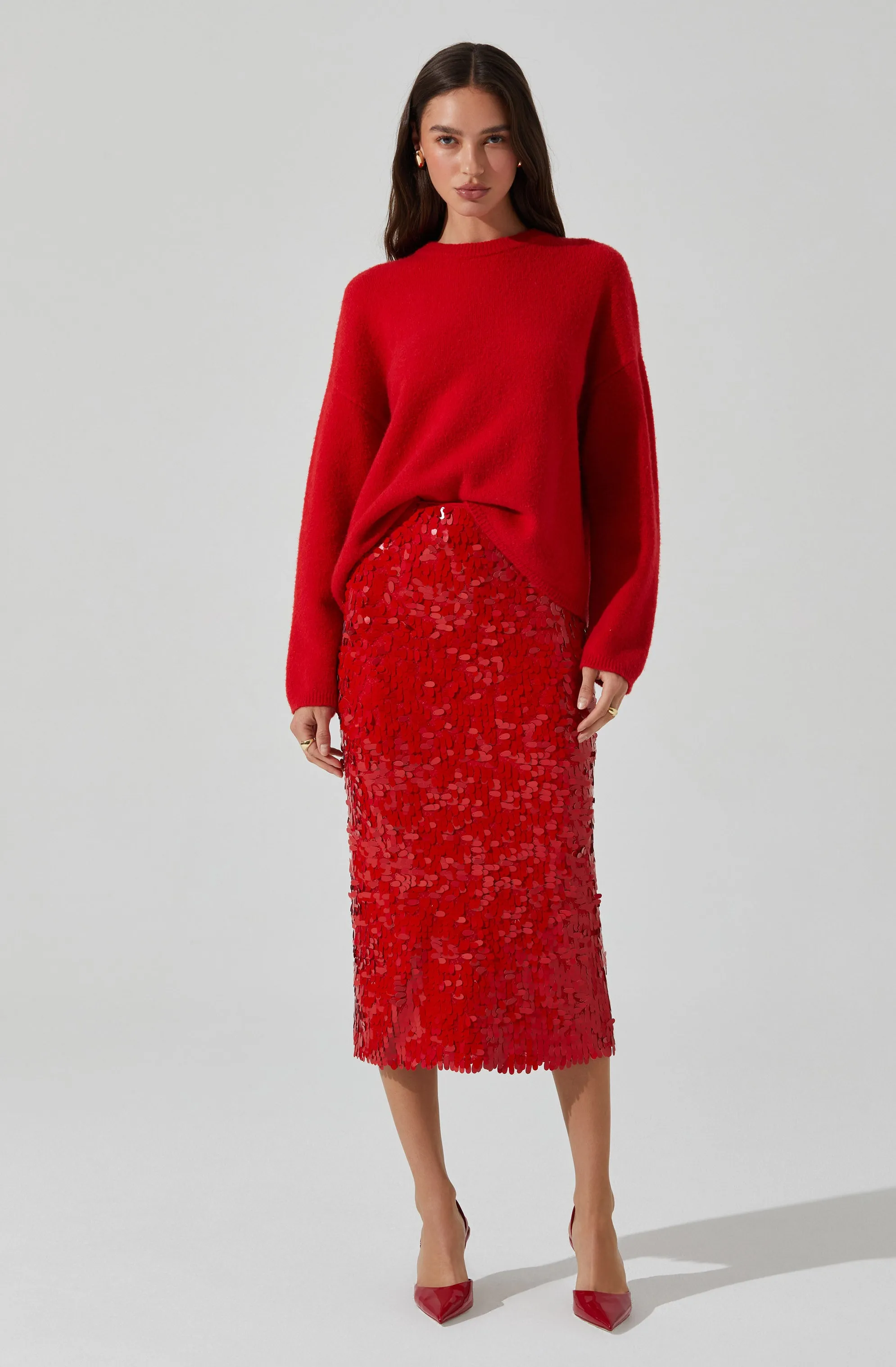 Bowie Crewneck Sweater sold by Astr product image thumbnail 4