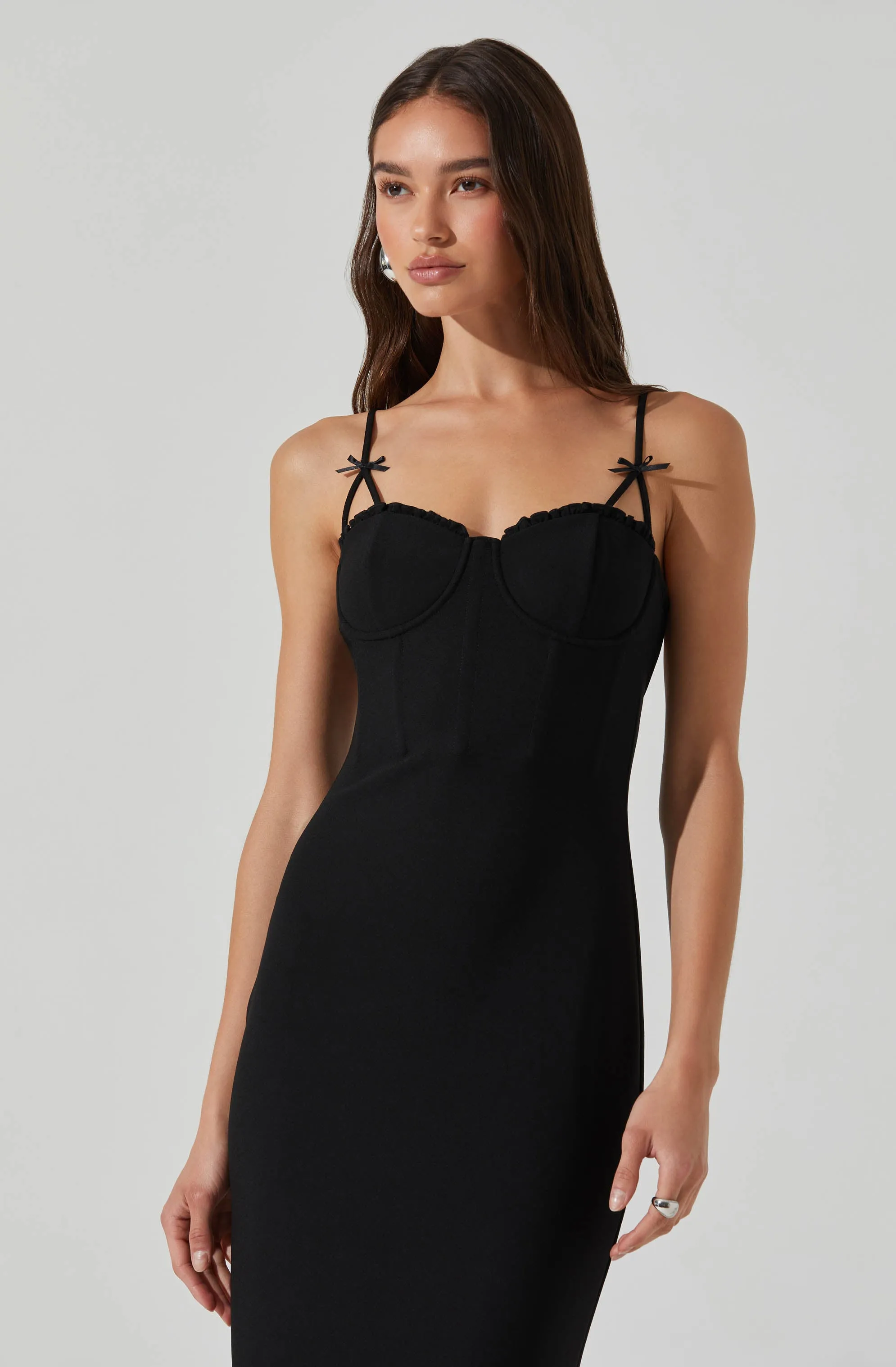 Adana Bow Detail Bustier Dress sold by Astr product image thumbnail 2