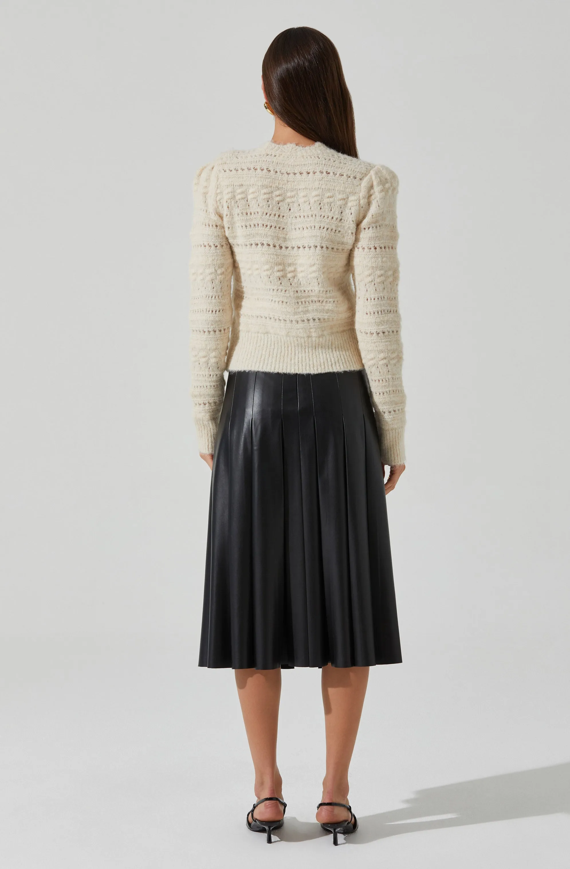 Pelloni Open Stitch Sweater sold by Astr product image thumbnail 5
