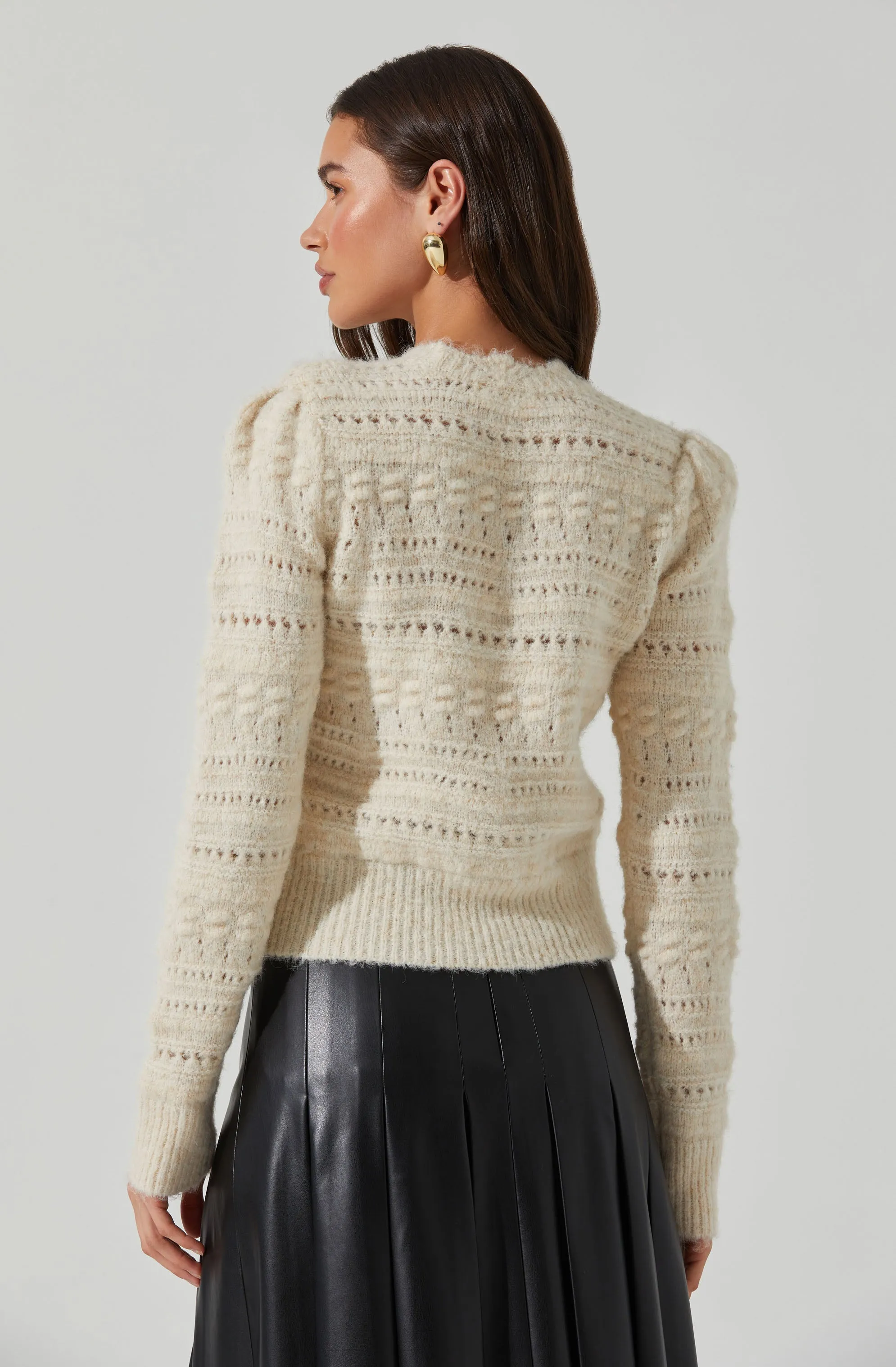 Pelloni Open Stitch Sweater sold by Astr product image thumbnail 4