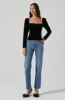 Briella Velvet Corset Top sold by Astr