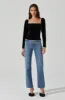 Briella Velvet Corset Top sold by Astr