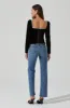 Briella Velvet Corset Top sold by Astr