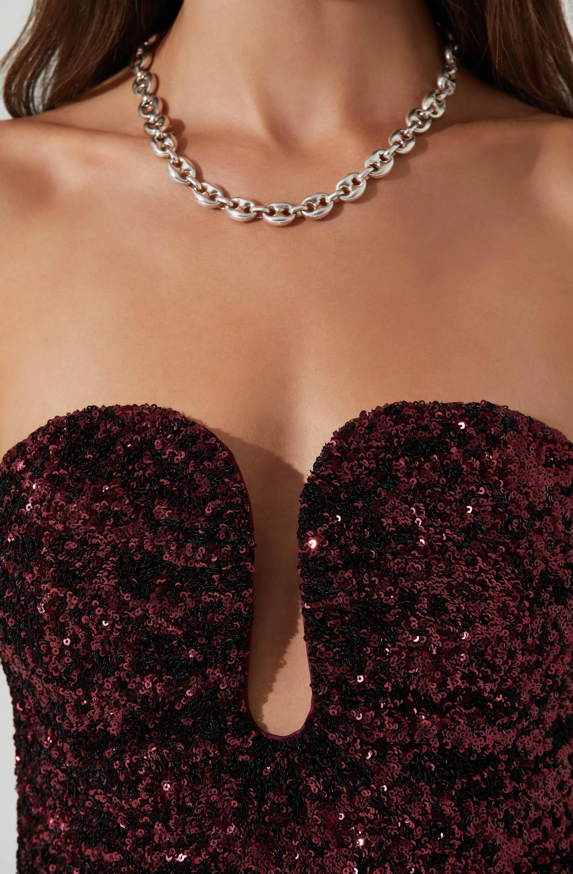 Arista Sweetheart Sequin Top sold by Astr product image thumbnail 5