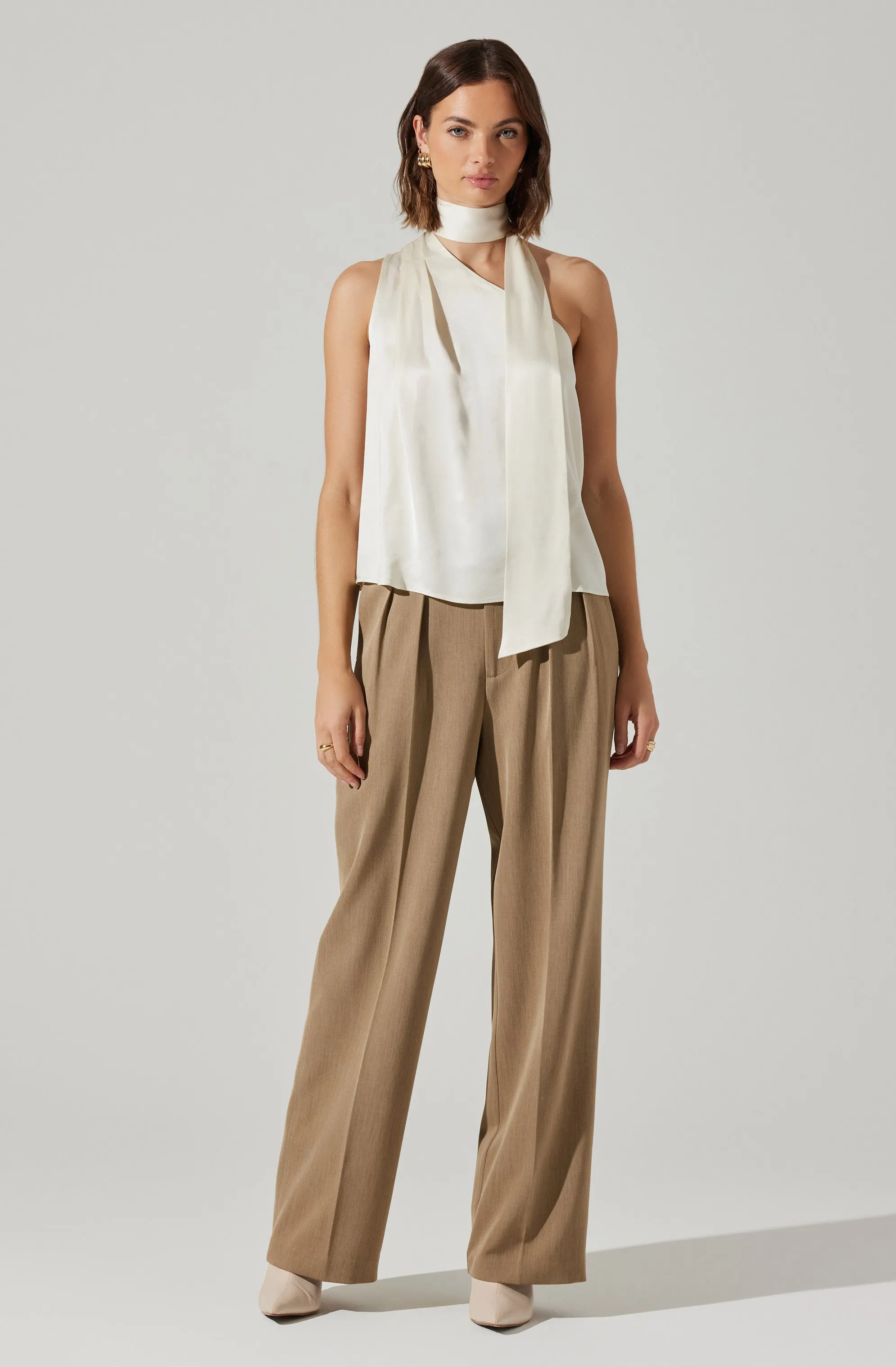 Partia Scarf Detail Asymmetric Top sold by Astr product image thumbnail 4