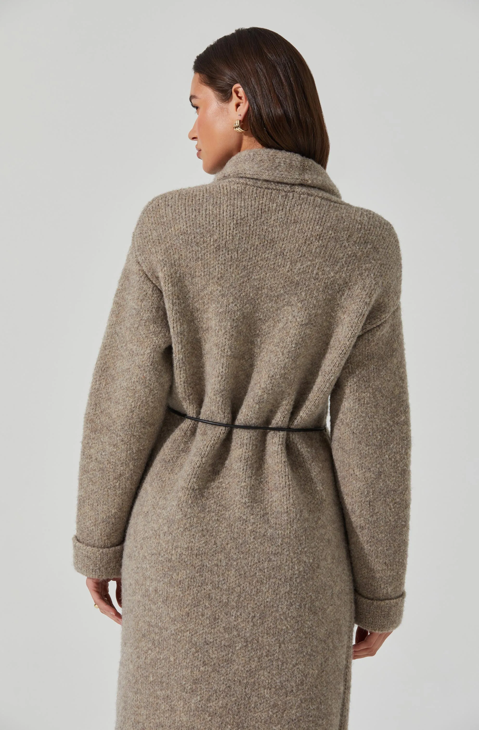 Noor Belted Maxi Cardigan sold by Astr product image thumbnail 4