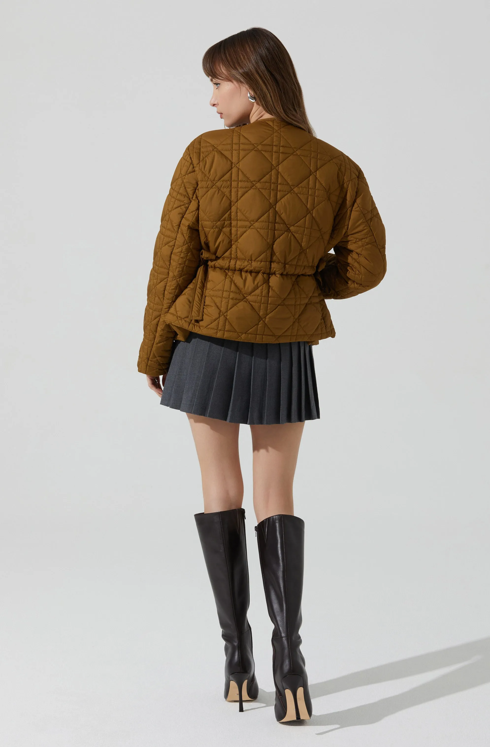 Joslyn Quilted Jacket sold by Astr product image thumbnail 4