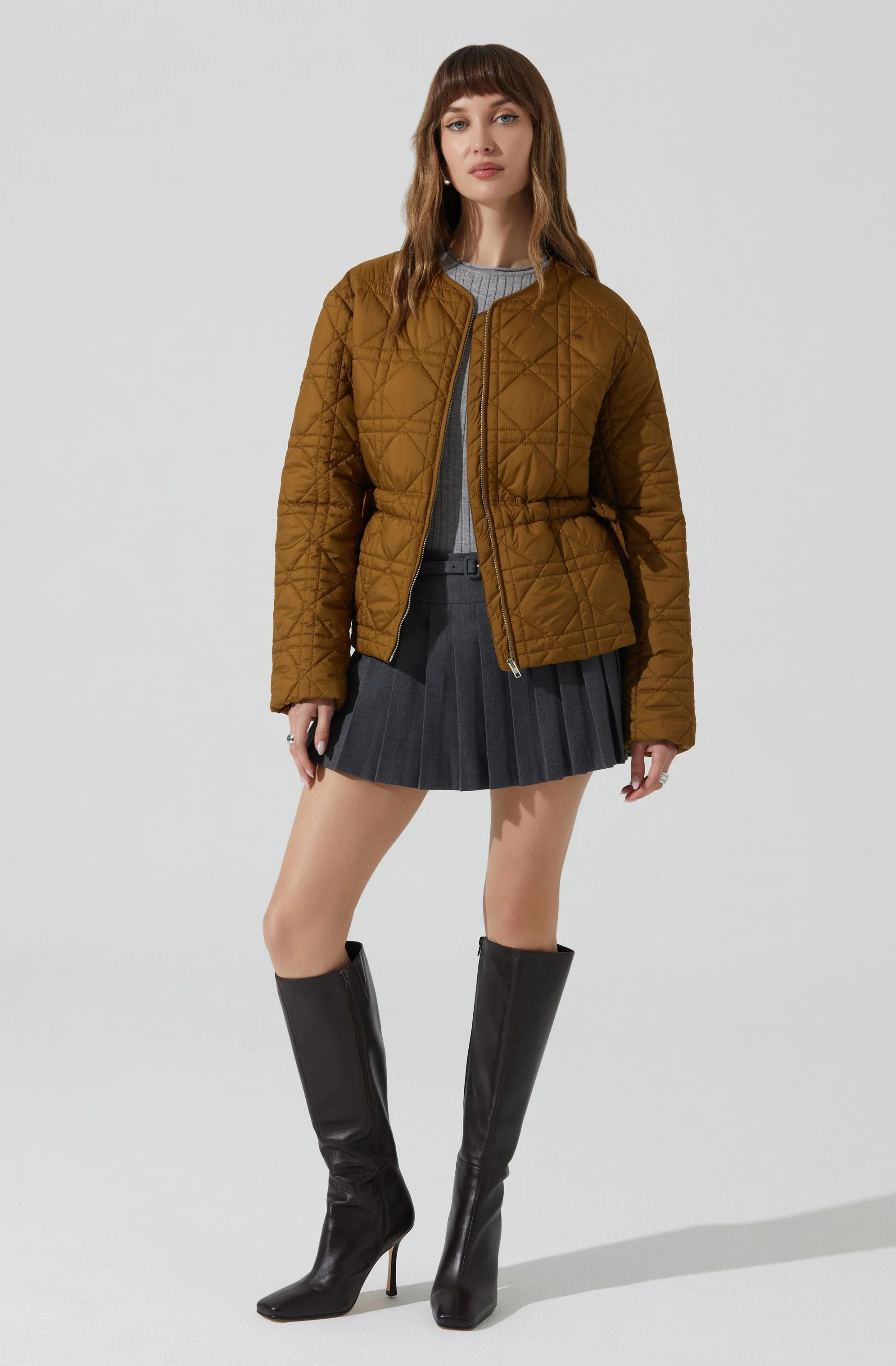 Joslyn Quilted Jacket sold by Astr product image thumbnail 5