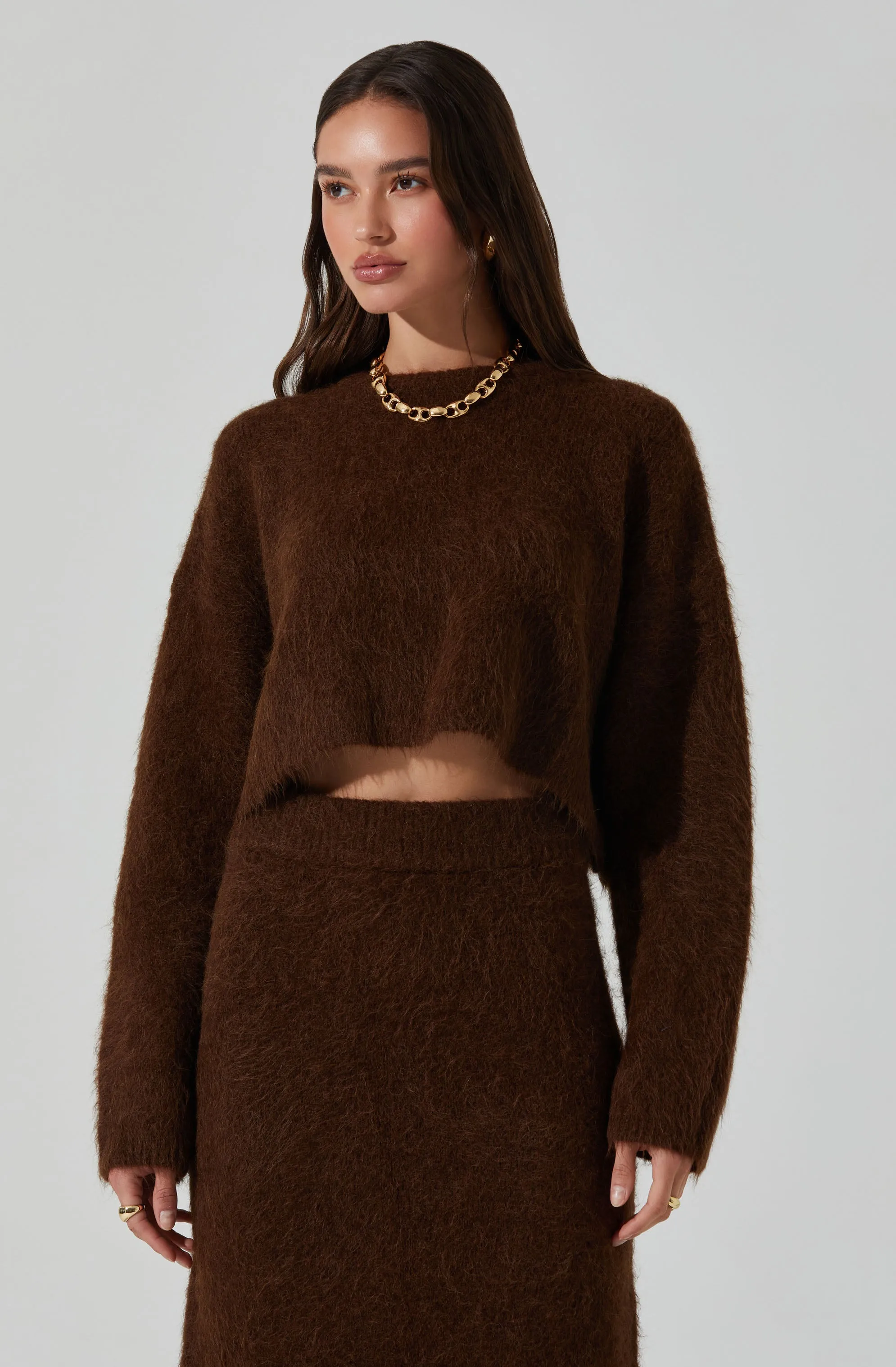 Clarissa Brushed Wool Sweater sold by Astr