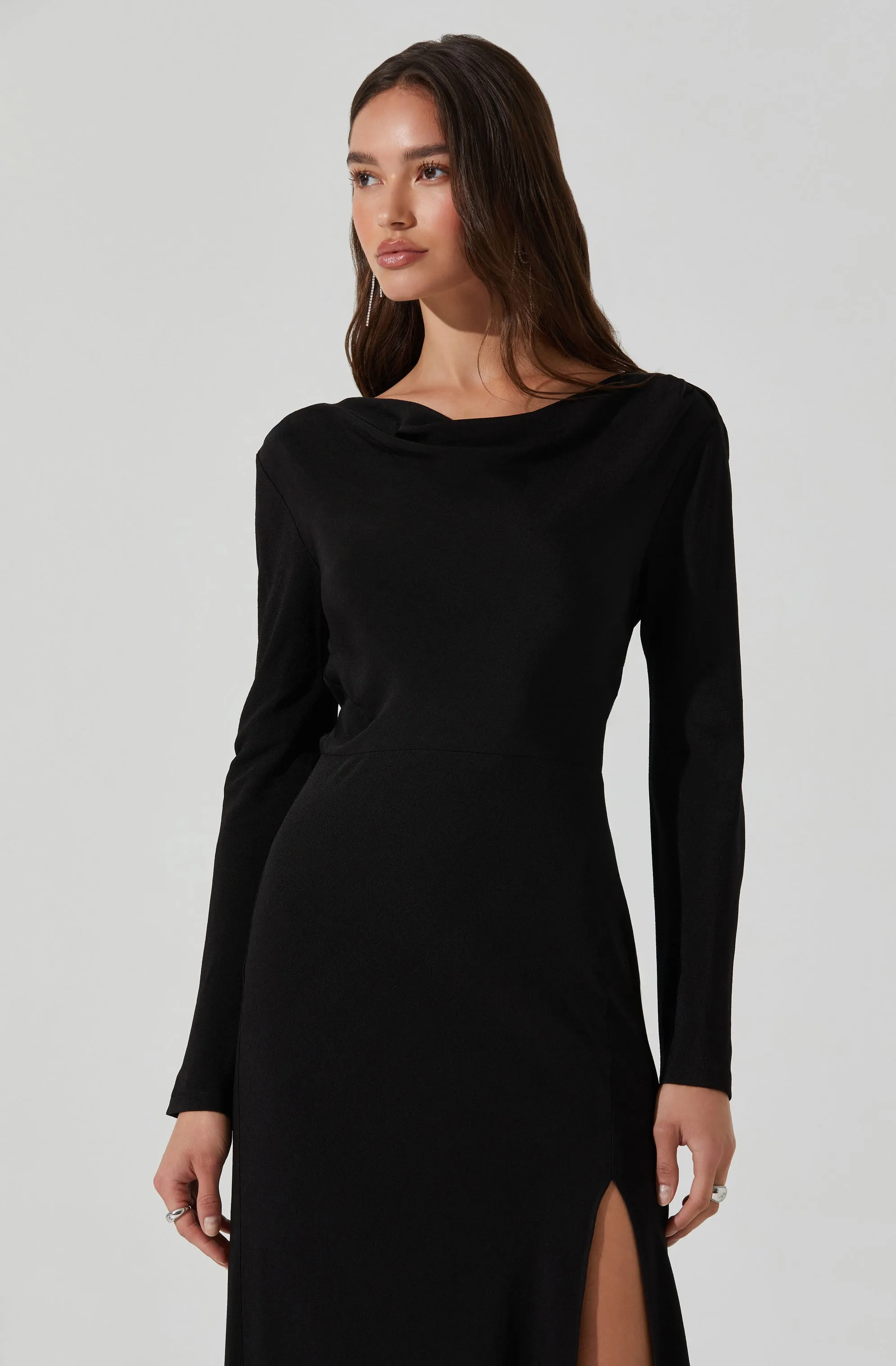 Decima Cowl Neck Maxi Dress sold by Astr product image thumbnail 2
