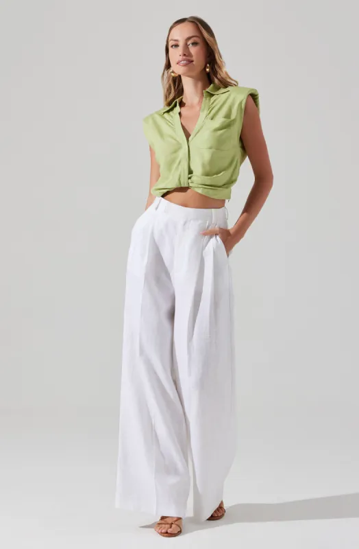 Milani Wide Leg Trouser Pants sold by Astr