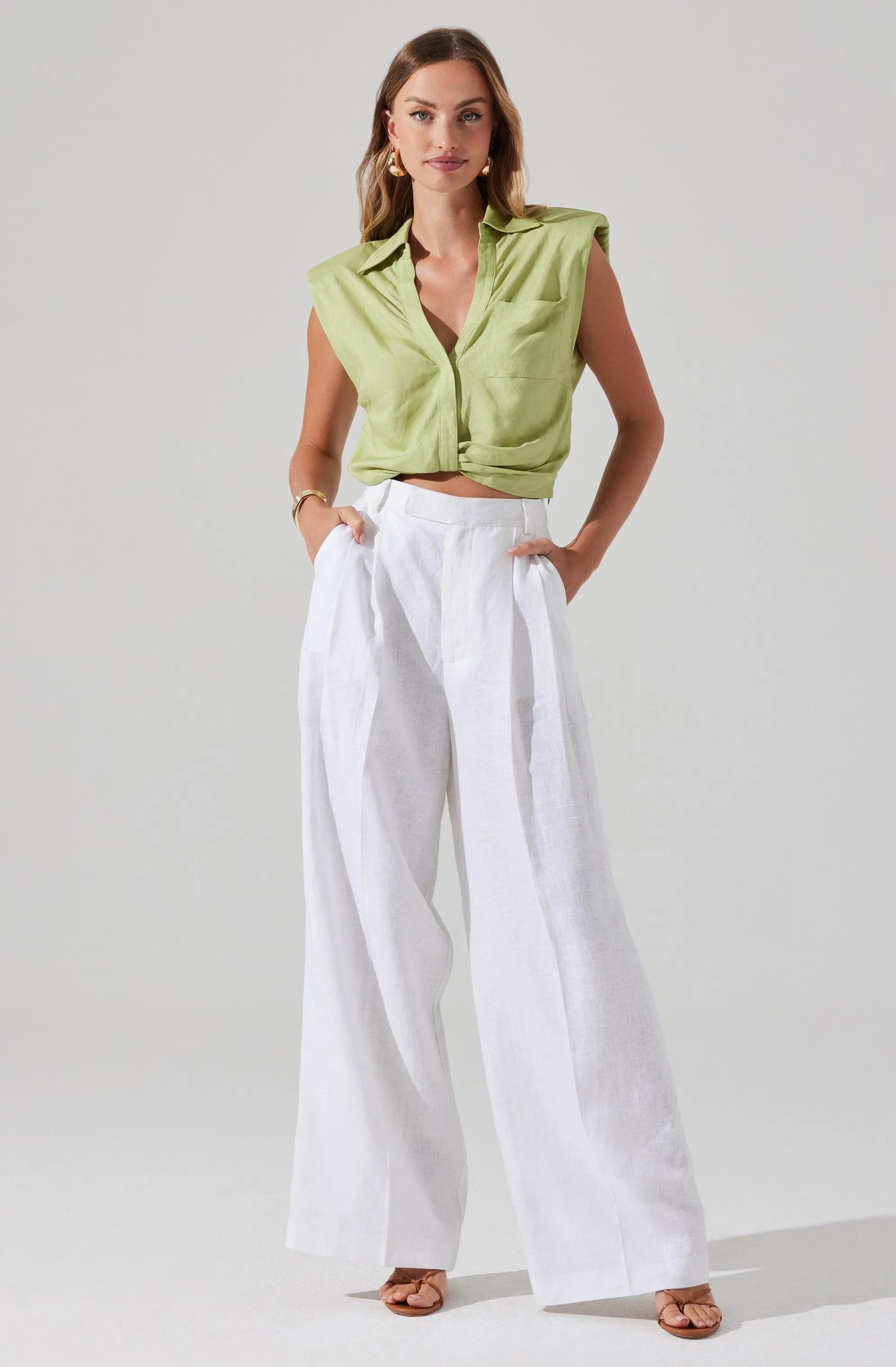 Milani Wide Leg Trouser Pants sold by Astr product image thumbnail 3
