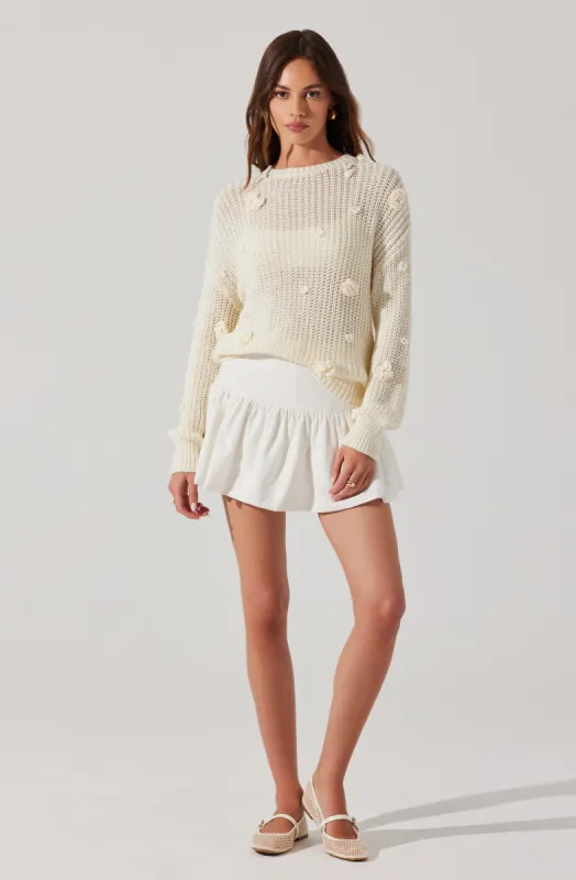 Jenika Drop Waist Mini Skirt sold by Astr