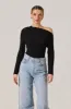 Textured Off Shoulder Top sold by Astr