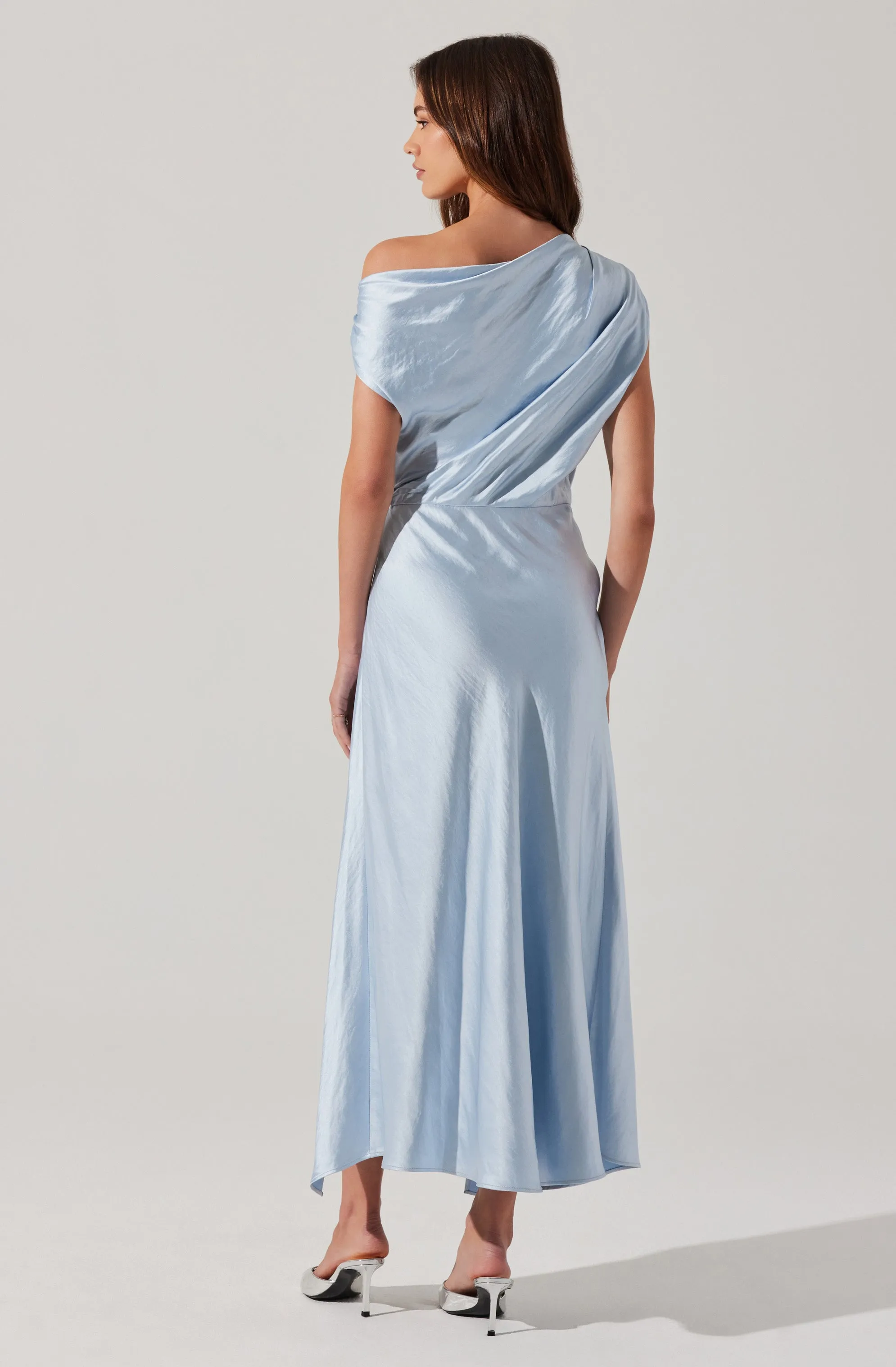 Mairyn Satin Midi Dress sold by Astr product image thumbnail 4