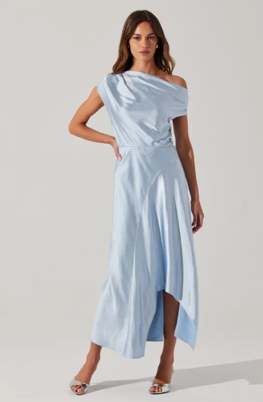 Mairyn Satin Midi Dress sold by Astr