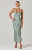 Florianne Satin Maxi Dress sold by Astr
