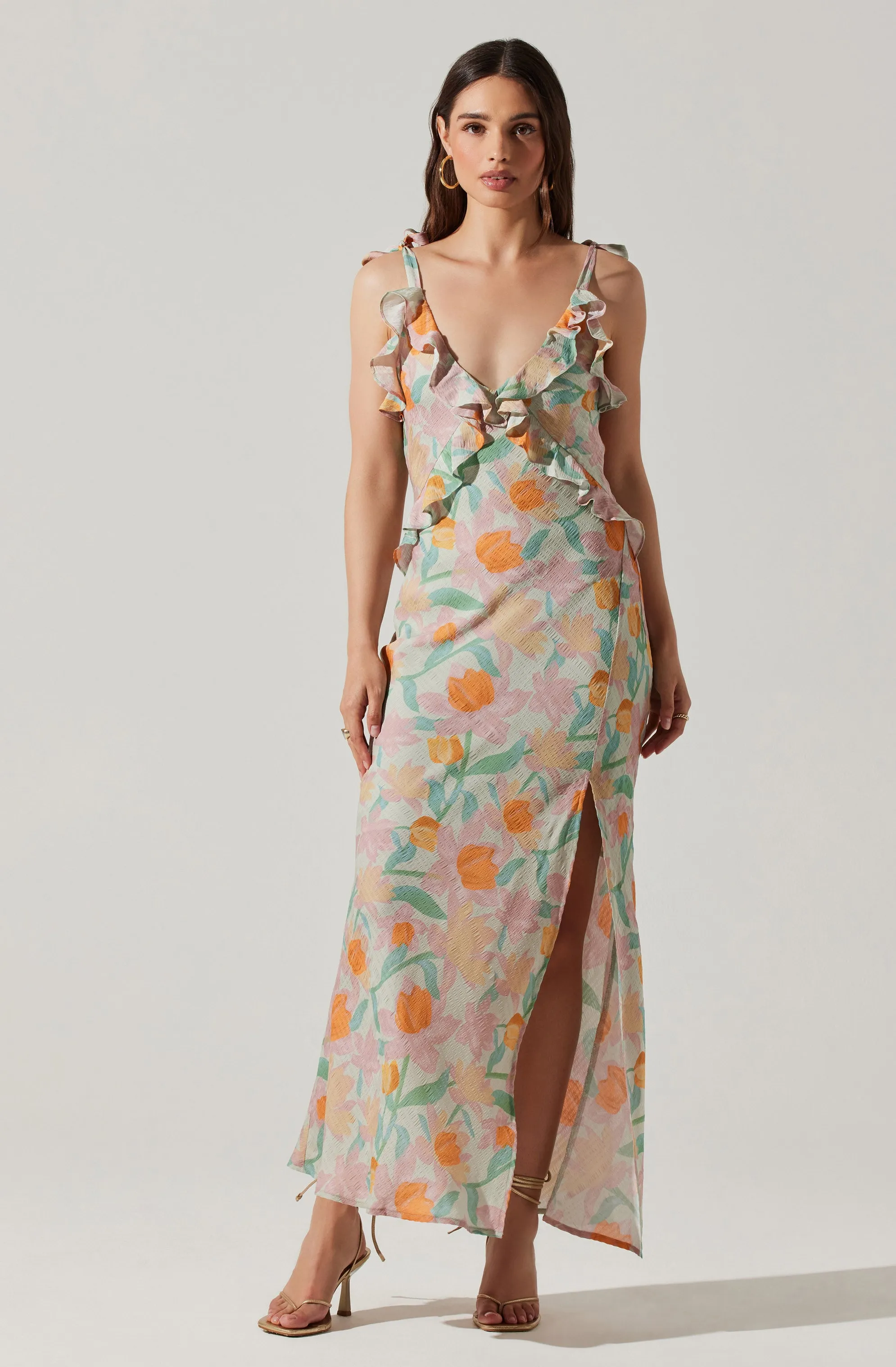 Sorbae Floral Maxi Dress sold by Astr product image thumbnail 3