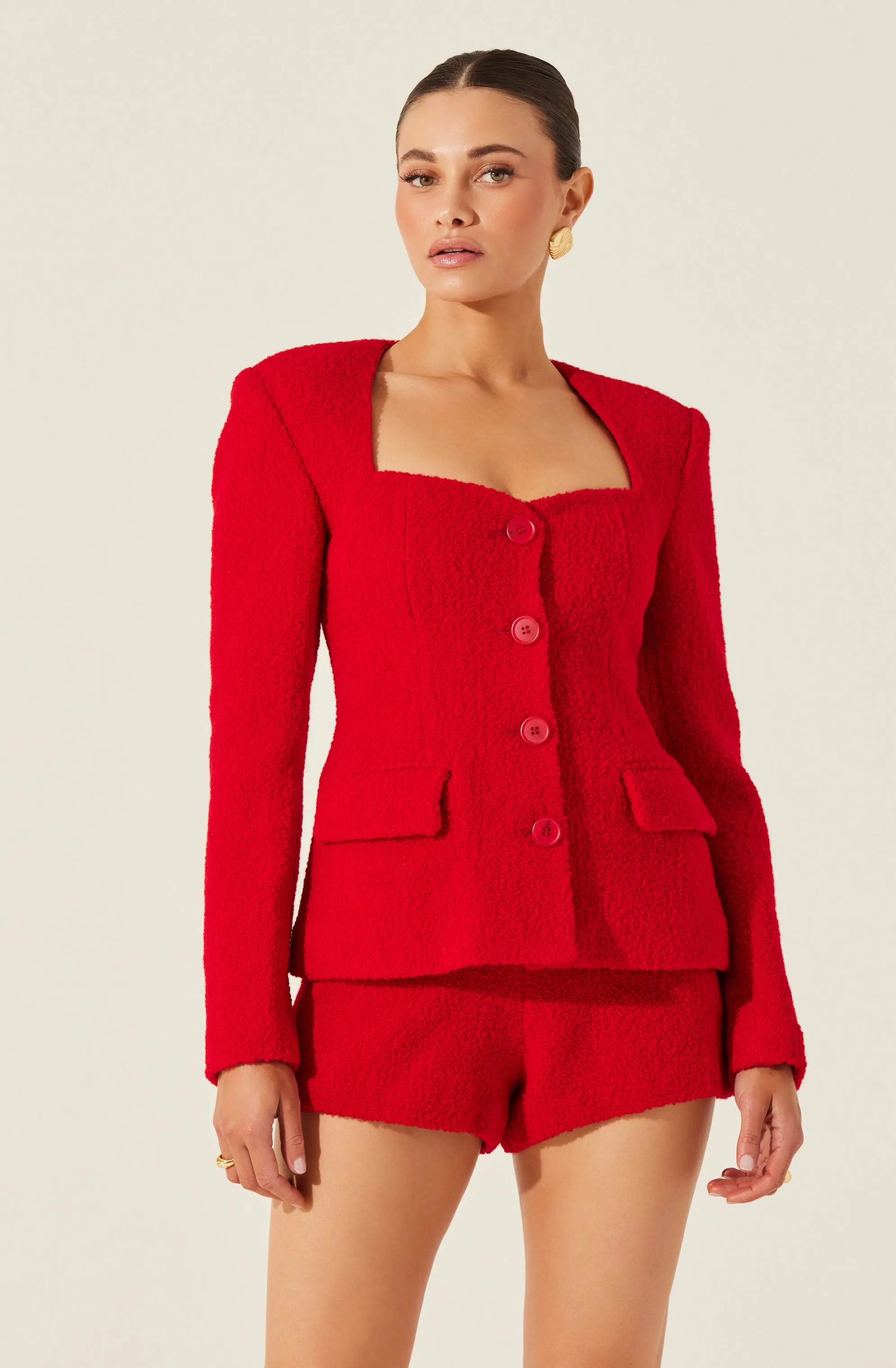 Rivka High Waist Shorts sold by Astr product image thumbnail 3