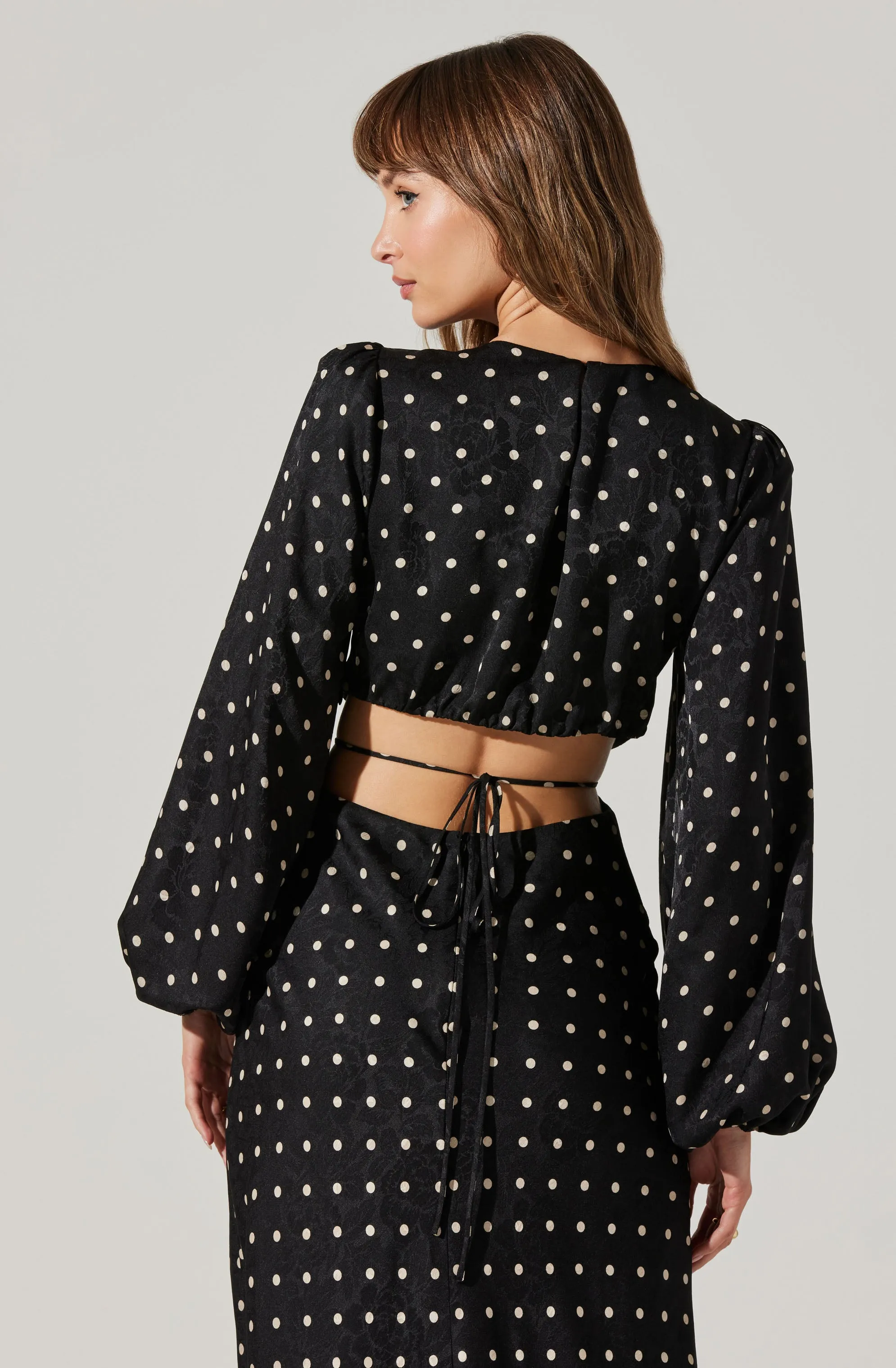 Quinn Floral Cutout Maxi Dress sold by Astr product image thumbnail 4