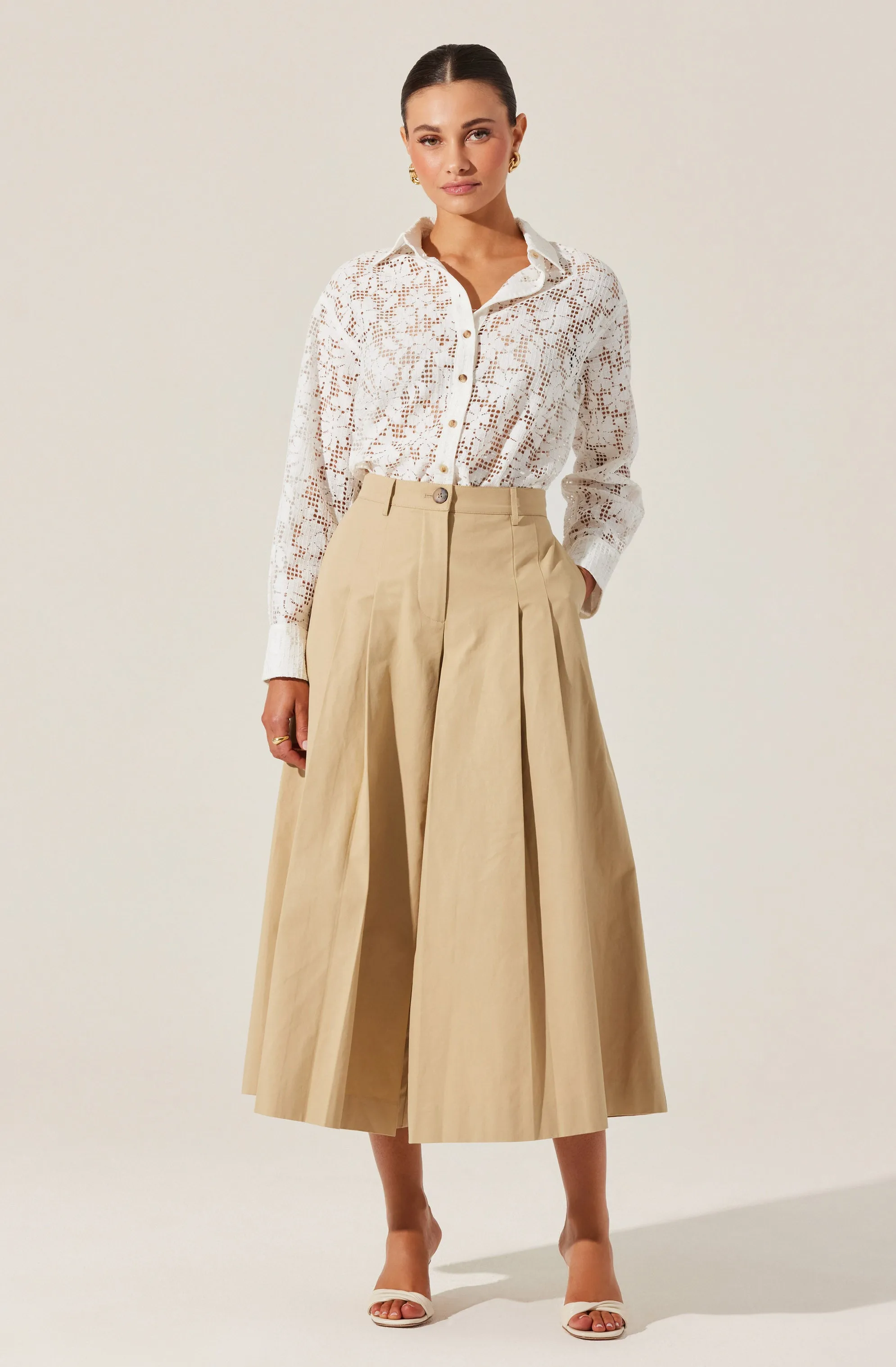 Tisa Floral Lace Top sold by Astr product image thumbnail 2