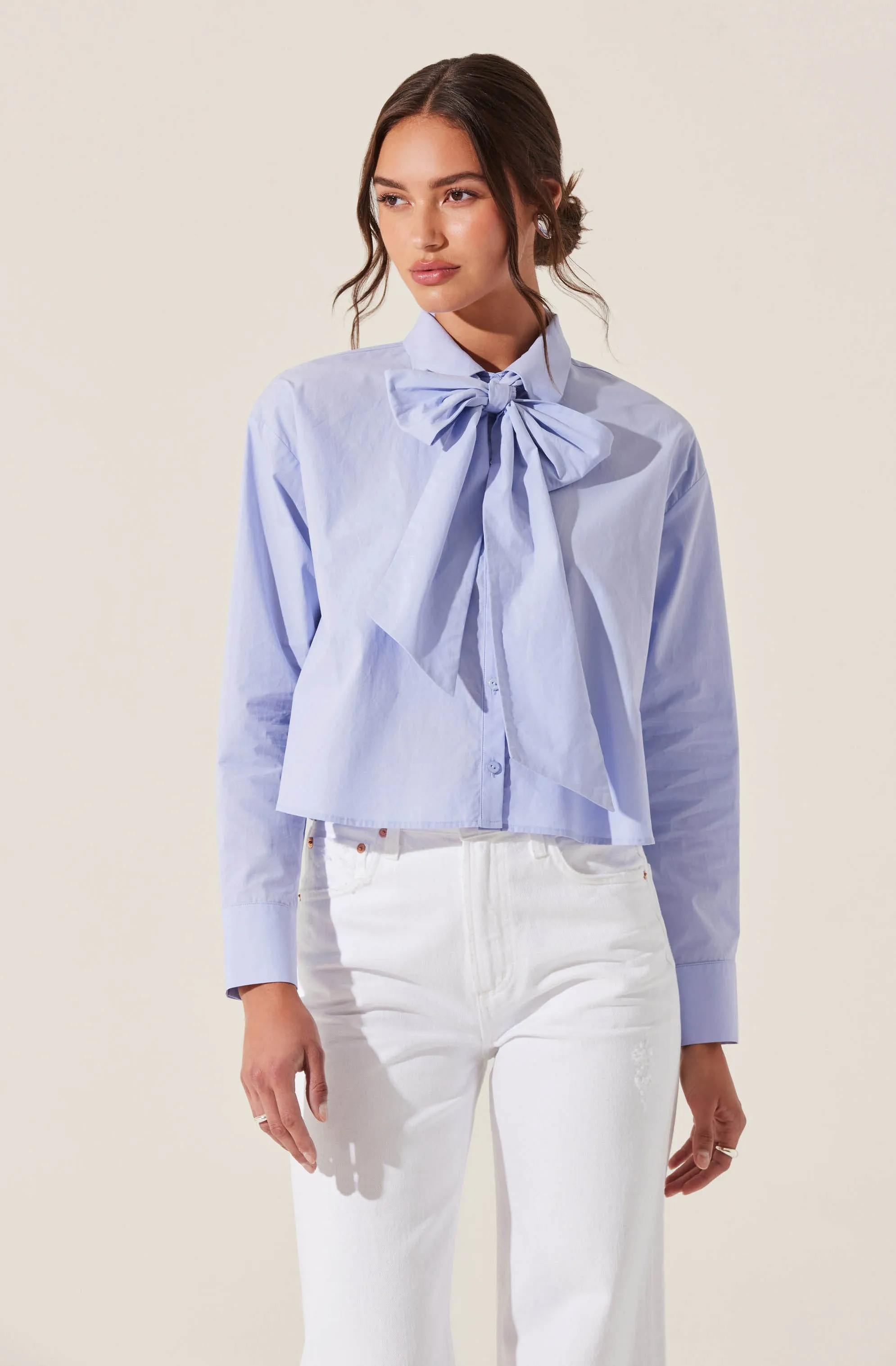 Wendi Bow Tie Top sold by Astr product image thumbnail 2