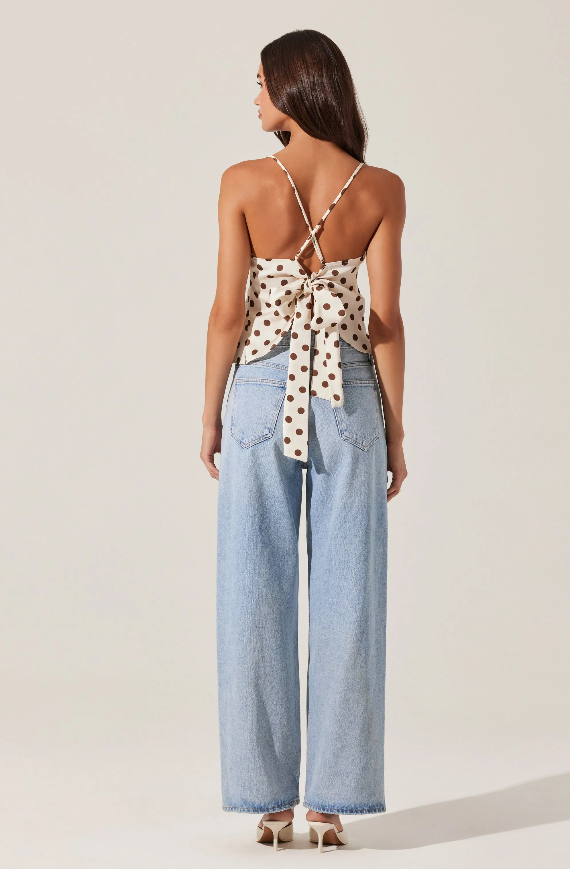 Everli Cowl Neck Peplum Top sold by Astr product image thumbnail 4