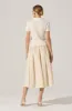 Attwell Pleated Midi Skirt sold by Astr