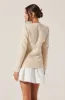 Lysanor Collarless Tweed Jacket sold by Astr