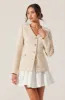 Lysanor Collarless Tweed Jacket sold by Astr