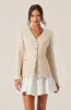 Lysanor Collarless Tweed Jacket sold by Astr