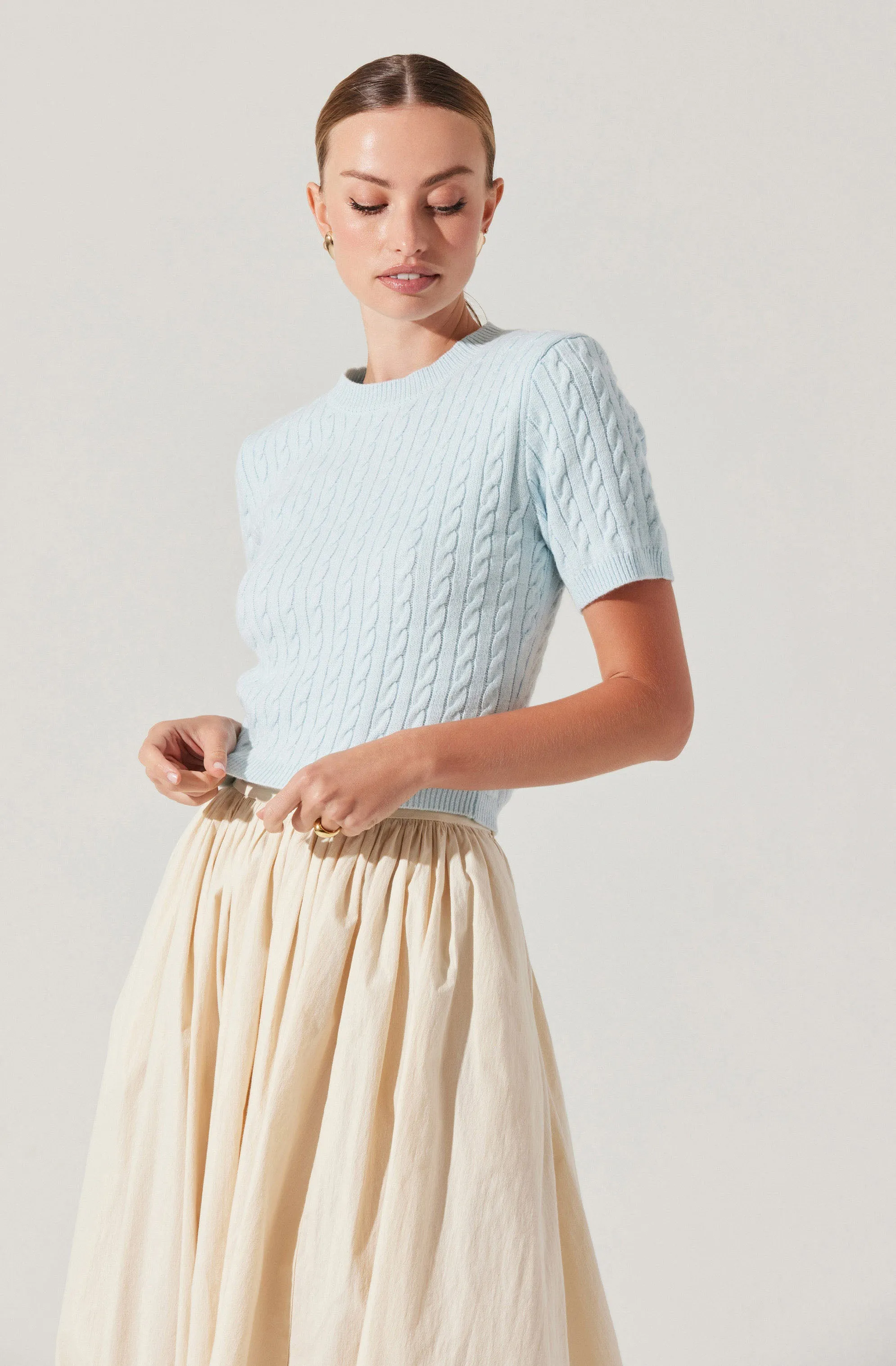 Iyla Cable Knit Sweater sold by Astr product image thumbnail 3