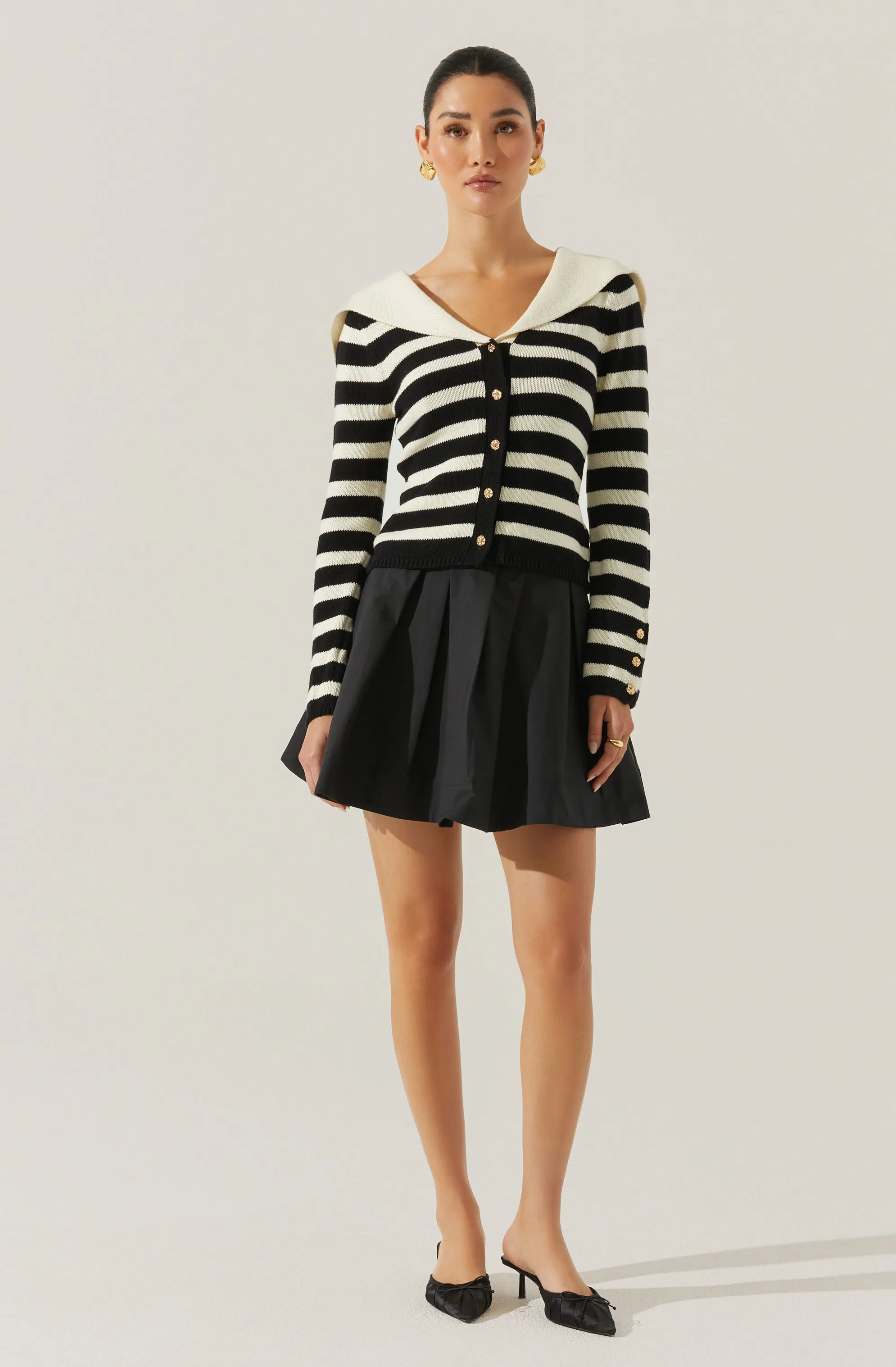 Antheia Pleated Mini Skirt sold by Astr product image thumbnail 3