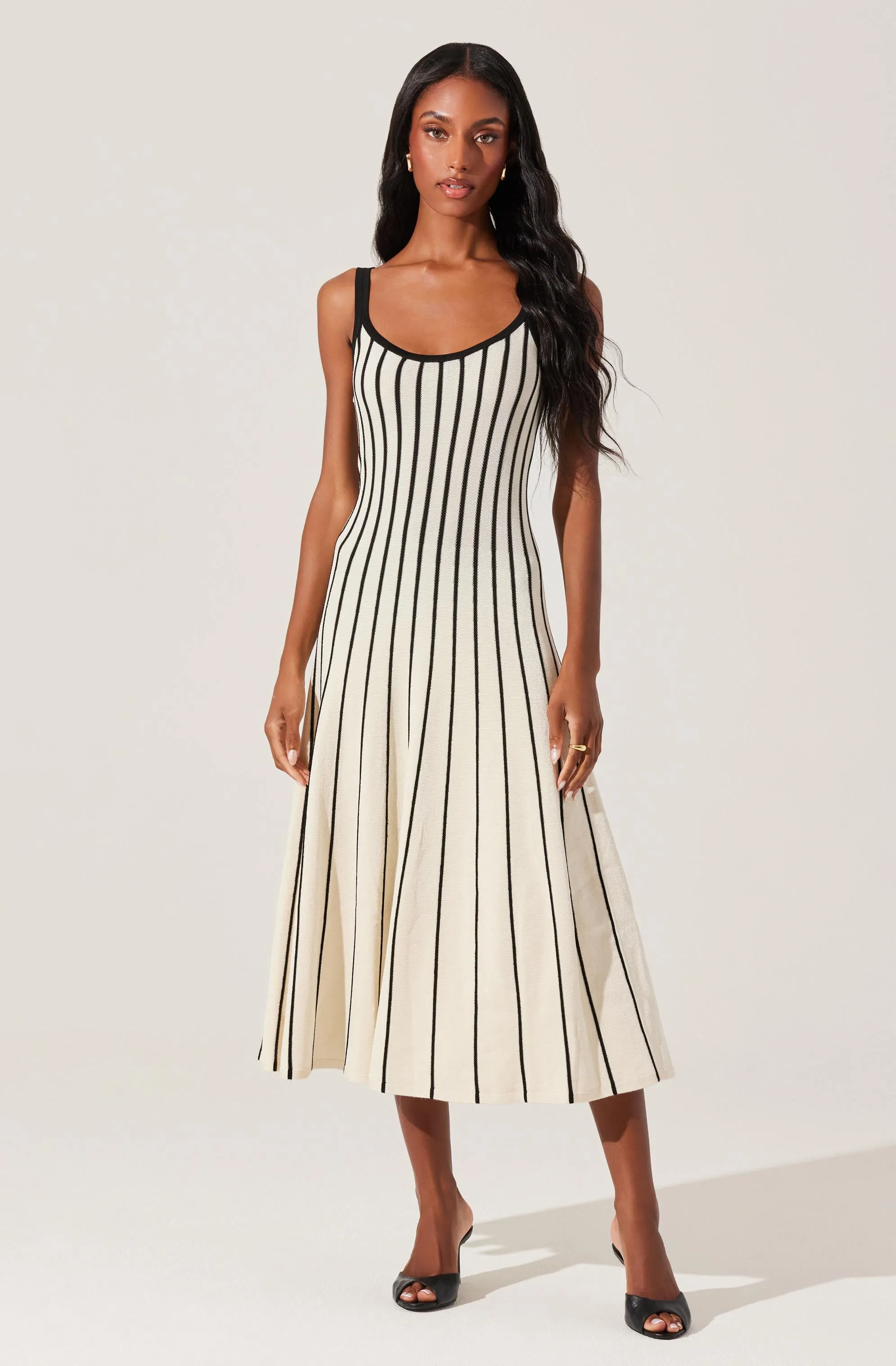 Irecia Stripe Sweater Midi Dress sold by Astr product image thumbnail 3