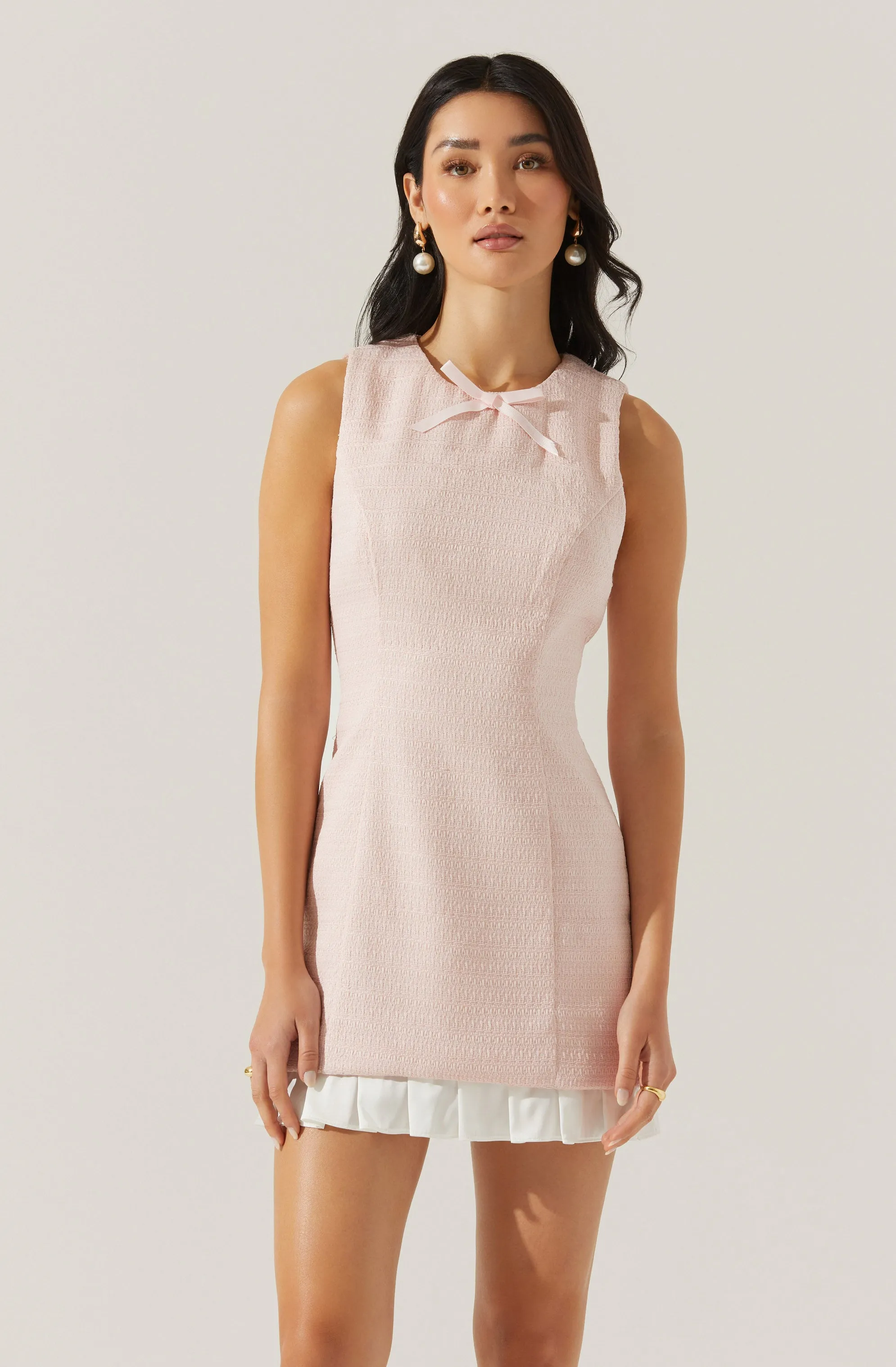 Sebrina Tweed Pleated Dress sold by Astr product image thumbnail 2