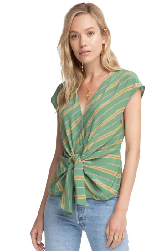Clark Striped Top sold by Astr