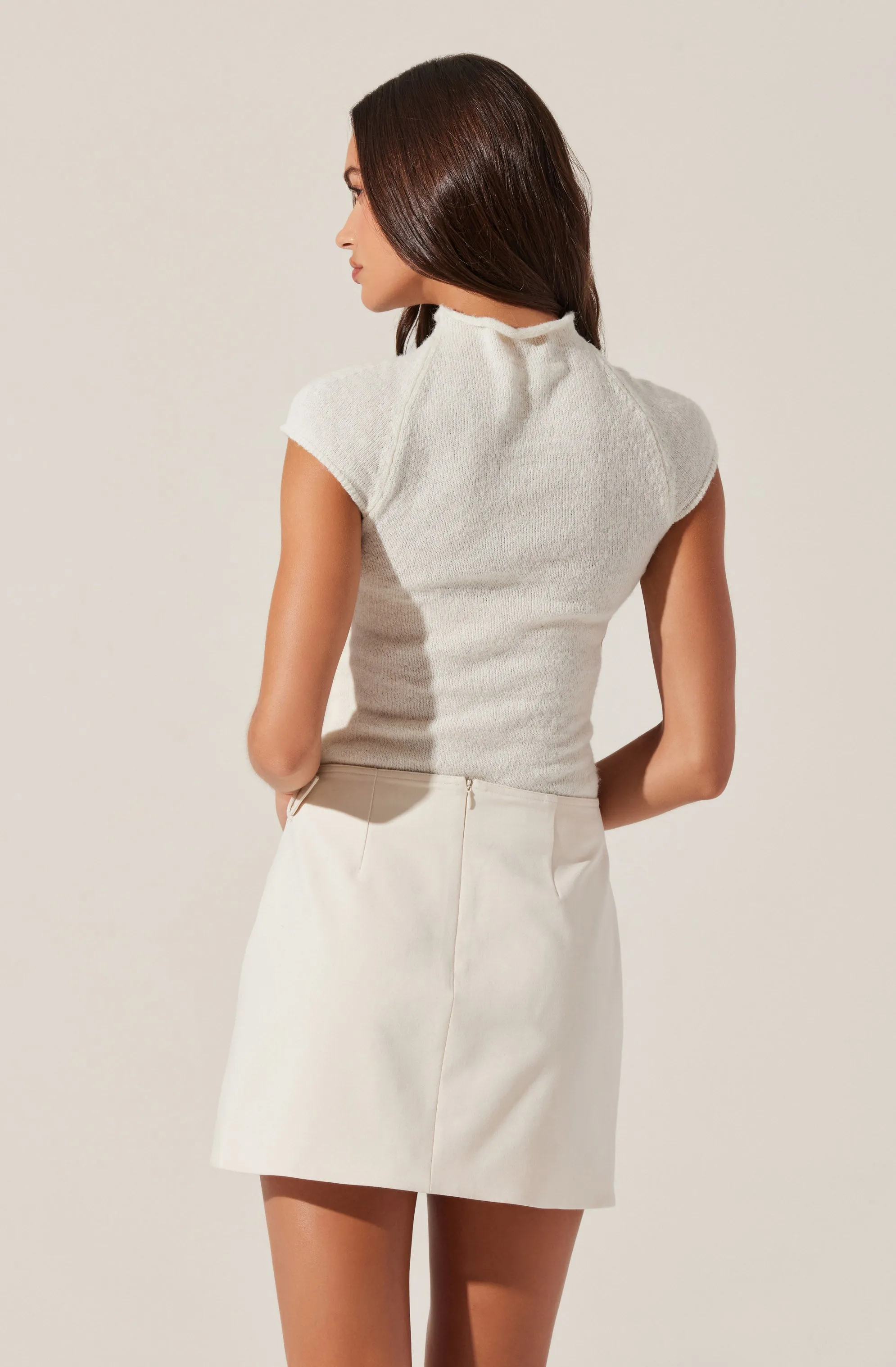 Ileane Mock Neck Sweater Top sold by Astr product image thumbnail 2