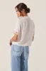 Elinda Lace Trim Top sold by Astr