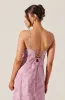 Kaiya Jacquard Satin Midi Dress sold by Astr