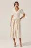 Analissa Pointelle Sailor Collar Cardigan sold by Astr